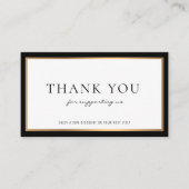 moderne professionele korting visitekaartje (Voorkant)