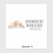 Moderne professionele Logo voor bakkerijen Sticker (Vel)