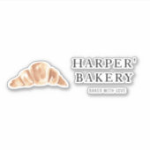 Moderne professionele Logo voor bakkerijen Sticker (Voorkant)