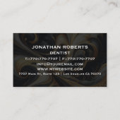 Moderne professionele minimalistische Executive Ge Visitekaartje (Achterkant)