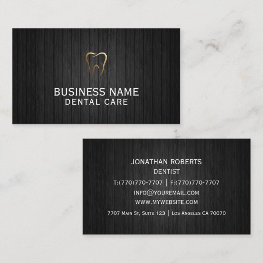 Moderne professionele minimalistische Executive Ge Visitekaartje (Voorkant / Achterkant)