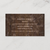 Moderne professionele minimalistische Executive Ge Visitekaartje (Achterkant)