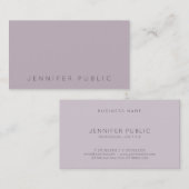 Moderne professionele, minimalistische grafische S Visitekaartje (Voorkant / Achterkant)