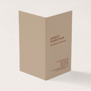 Moderne professionele minimalistische vlakte visitekaartjes