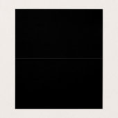 Moderne professionele QR-code - zwart Visitekaartjes (Binnenkant ongevouwen)