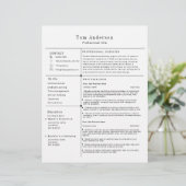 Moderne professionele Sjabloon (Staand voorkant)