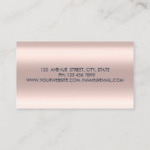 Moderne professionele sterren, penseelstreek, mari visitekaartje (Achterkant)