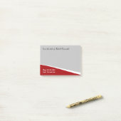 Moderne professionele stijl post-it® notes (Op bureau)