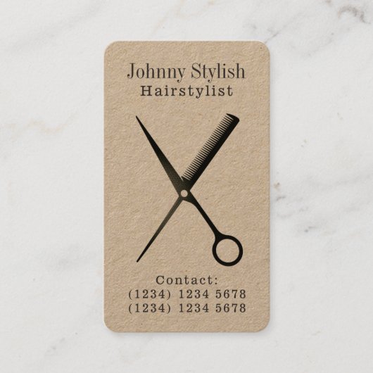 Moderne professionele uitstraling visitekaartje (Voorkant)