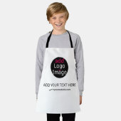Moderne, , professionele whitepaper schort (Gedragen)