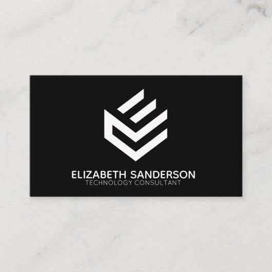 Moderne Professionnel VOTRE Carte de visite DE COD (Devant)