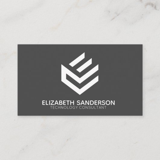 Moderne Professionnel VOTRE Carte de visite DE COD (Devant)