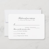 Moderne profiel RSVP (Voorkant)