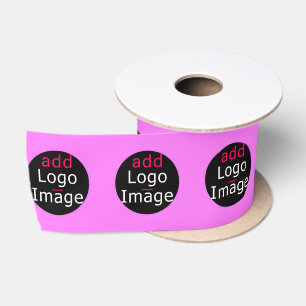 Moderne promotieroze voor zakelijk gebruik lint