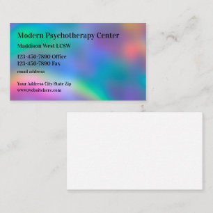 Moderne psychotherapie raadsman visitekaartje