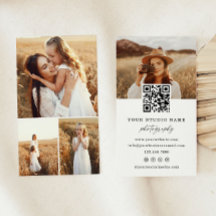 Moderne QR Code fotograaf