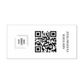 Moderne QR-code Logo Zakelijk Merkdesign Rubberstempel (Afrduk)