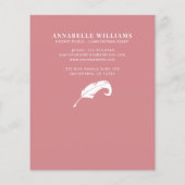 Moderne QR-code Notarische foto Flyer (Achterkant)