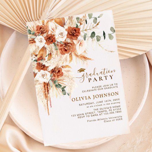 Moderne QR-code voor minimaal Afstuderen Kaart