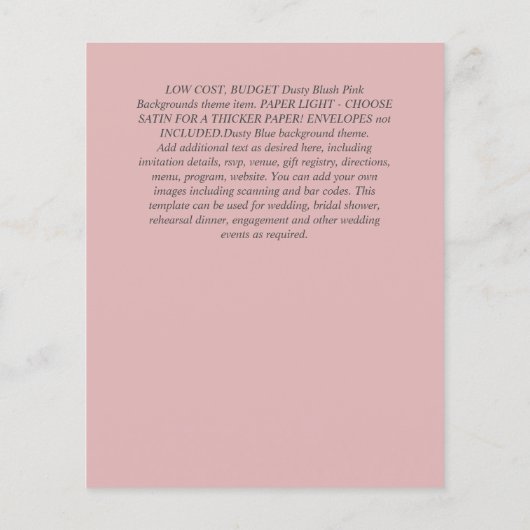 Moderne QR-scancode trouwdatum uitnodigingen Flyer (Achterkant)