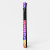 Moderne Rainbow Pattern iPhone Case (Achterkant/links)