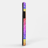 Moderne Rainbow Pattern iPhone Case (Achterkant/rechts)