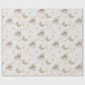 Moderne Ramadan Eid Mubarak Eid & Ramadan Cadeaupapier (Vlak)