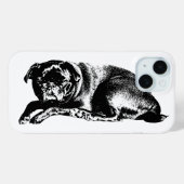 Moderne Rand, Schattige Bescherming Case-Mate iPhone Case (Achterkant (horizontaal))