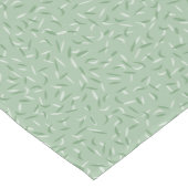 Moderne Random Confetti Flecks, Sage Green Korte Tafelloper (Hoek)