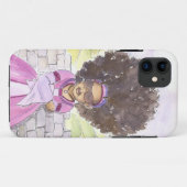 Moderne Rapunzel Afro-telefoonbehuizing Case-Mate iPhone Case (Achterkant (horizontaal))