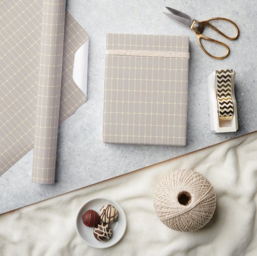 Moderne raster cadeaupapier (Crafts)