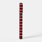 Moderne rayé avec monogramme (Côté droit)