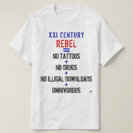 Moderne rebel t-shirt