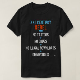 Moderne rebel t-shirt