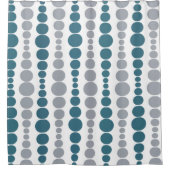 Moderne rechthoeken douchegordijn (Voorkant)