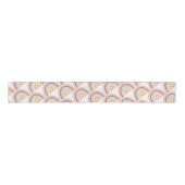 Moderne regenboog grosgrain lint (Voorkant)
