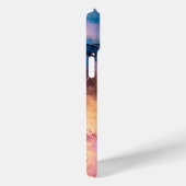 Moderne regenboog kleurrijke gemarmerde naam Case-Mate iPhone case (Achterkant / Rechts)