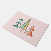 moderne regenboogbomen uit de middeleeuwse eeuw bl deurmat (Schuin)