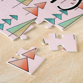 moderne regenboogbomen uit de middeleeuwse eeuw bl legpuzzel (Zijkant)