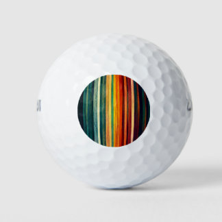 Moderne regenboogkleuren golfballen