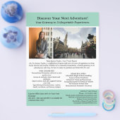 Moderne Reisagent Flyer (Enkel)