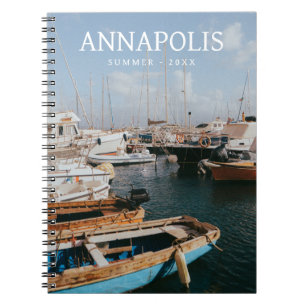 Moderne reisbestemming Foto Keepsake Notitieboek