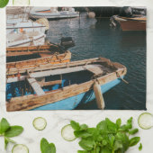 Moderne reisbestemming Foto Keepsake Theedoek (Gevouwen)