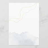 Moderne reisroute en welkomstWaterverf Programma (Achterkant)