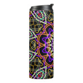 Moderne reliëf mok kaleidoscoop (Gedraaid links)