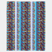 Moderne Renaissance Fleece Deken (Voorkant)