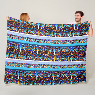 Moderne Renaissance Fleece Deken