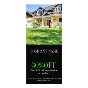 Moderne renovatie van woningen — Real Estate Reclamekaart