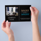 Moderne renovatiehandyman Carpentry constructie Flyer (Hand)