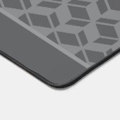 Moderne Répétition Motif Gris (Coin)